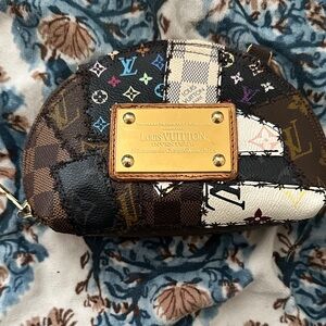 Louis Vuitton Multicolor Patchwork Cosmetic Bag please read